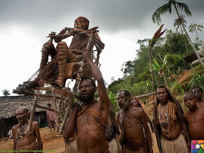 Tarihte bulunmuş 5 farklı mumyalama şekli | Papua Yeni Gine mumyaları