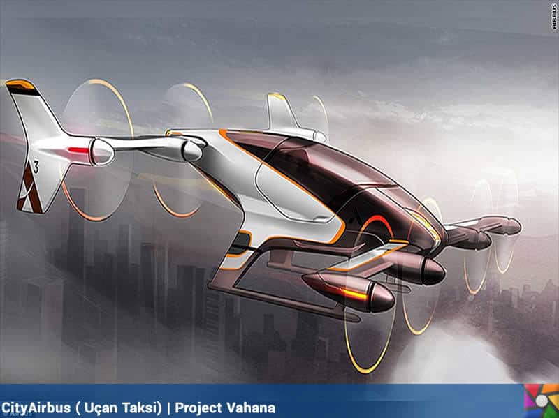 Uçan arabalar geliyor! | Project Vahana'ın uçan taksisi CityAirbus olacak bu model