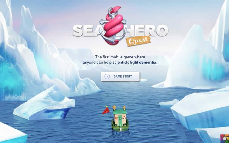 Erken bunamayı tespit edebilen mobil oyunu: Sea Hero Quest