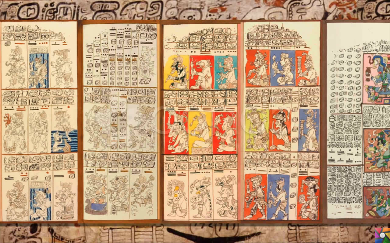 Mayalar 1300 sene önce gezegenleri izliyorlardı! | Dresden Codex