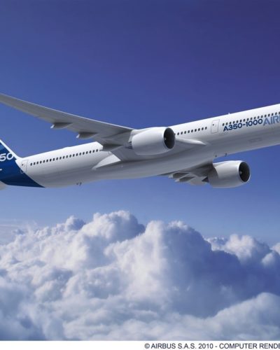 Dünyanın en güçlü uçağı Airbus A350-1000 ilk uçuşunu yaptı!