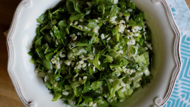 Arapların meşhur salatası Tabule nasıl yapılır?