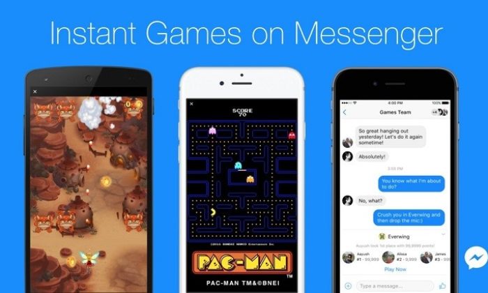 Facebook Messenger Uygulaması, Anlık Oyunlar Özelliğini Aktif Etti!