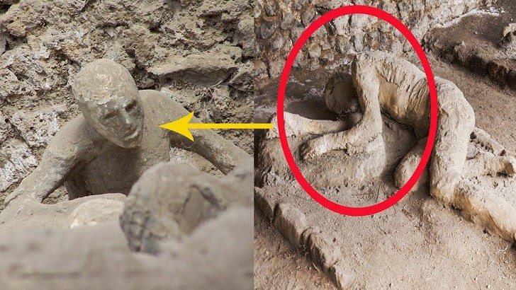 Tarihteki Taş Kesilmiş Olan Pompei Şehri Nerededir? Hikayesi Nedir? | Taşlaşmış İnsan Kalıntıları