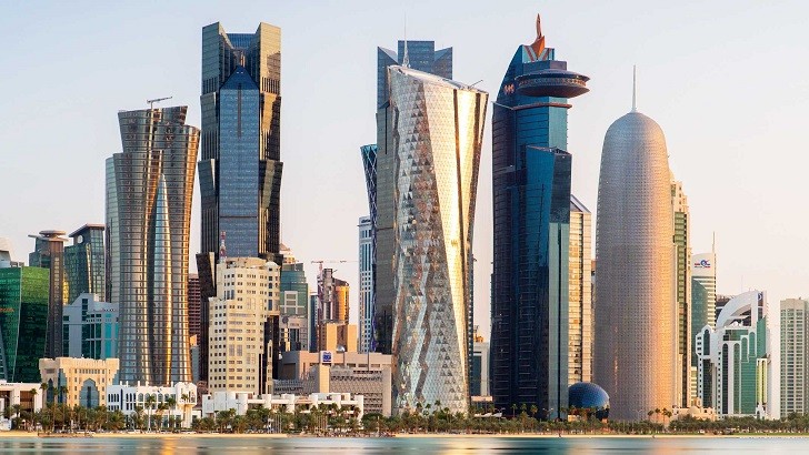 Dünyanın en zengin Arap devletlerinden Katar nerede ve yaşam nasıldır? | Lüks Sitelerin Gündüze Çekilmiş Görüntüsü