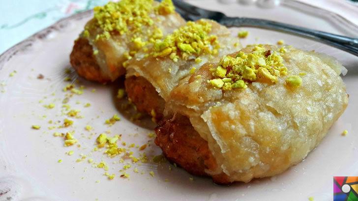 Samsa Tatlisi Tarifi Findikli Samsa Tatlisi Nasil Yapilir Kolay Samsa Tatlisi Milfoy Hamurundan Samsa Tatlisi Davet Tat Tatli Tarifleri Gida Yiyecek Ve Icecek