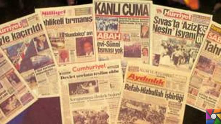 Sivas Katliamı neden oldu? Sivas Katliamını kimler yaptı? Madımak Oteli Katliamı | 3 Temmuz Gazete Manşetleri