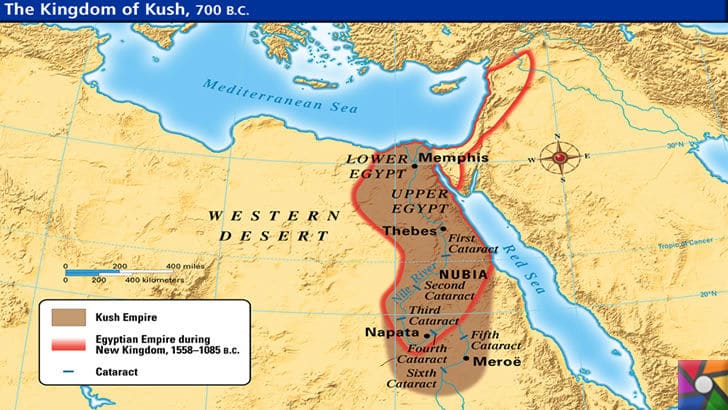 Afrika tarihinin en güçlü Kush Krallığını biliyor musunuz? | Kush Medeniyeti Toprakları