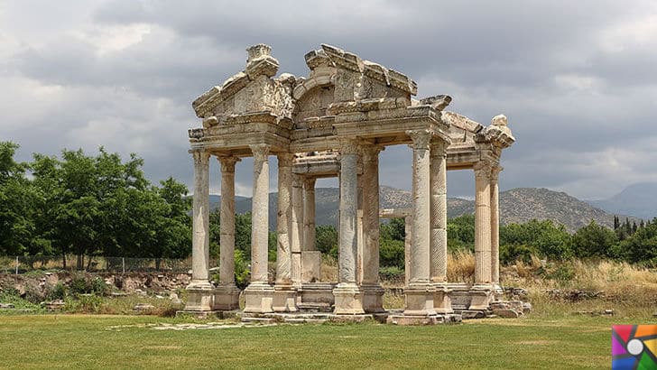 Afrodisias Antik Kenti nerede? Tarihçesi ve Kalıntıları nelerdir? | Tetrapylon