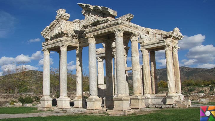 Afrodisias Antik Kenti nerede? Tarihçesi ve Kalıntıları nelerdir? | Tetrapylon
