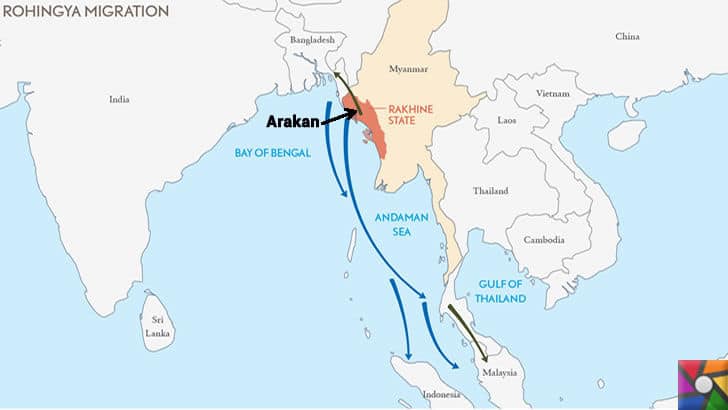 Budistler neden Sri Lanka ve Myanmar'da Müslümanları katlediyor? | Sri Lanka ve Myanmar’ın haritadaki yeri ve komşuları