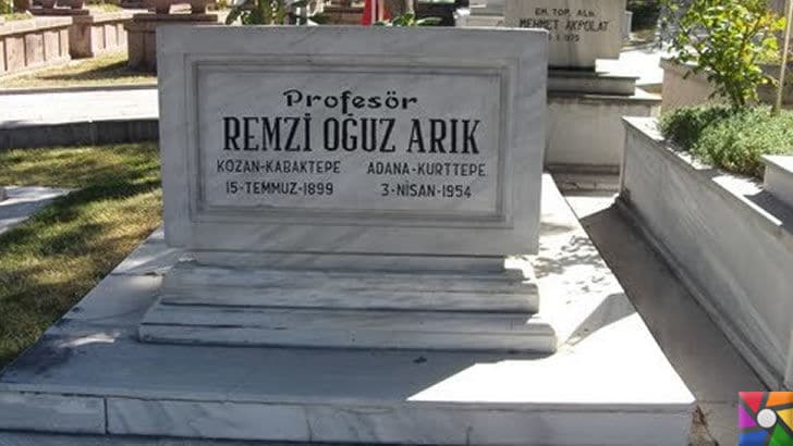 Remzi Oğuz Arık kimdir? Remzi Oğuz Arık'ın Hayatı ve Biyografisi | Adana'daki mezarı