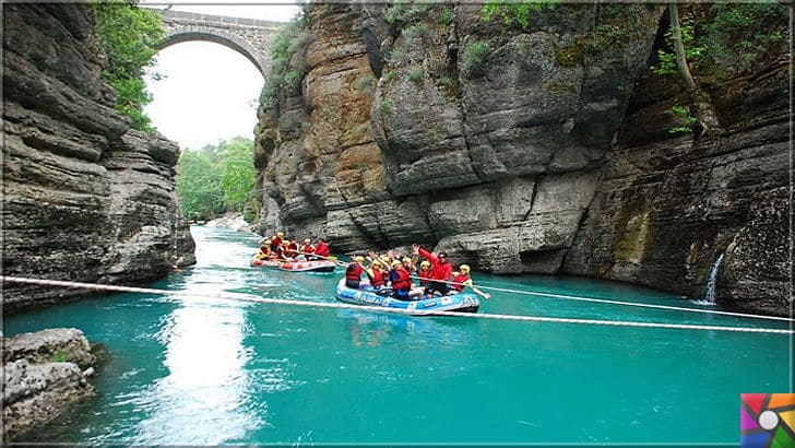 Antalya'nın görülmesi gereken harika 7 kanyonu nerede? Nasıl gidilir? | Köprülü Kanyonunda rafting bir harika