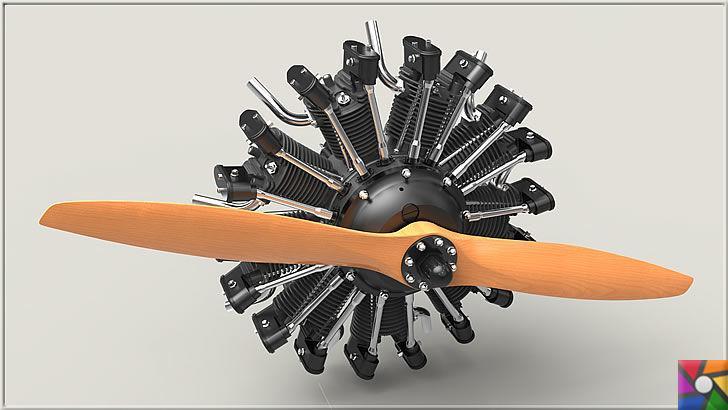 Radyal Motor Nedir? Radyal (Yıldız Tipi) Motor Nasıl Çalışır?