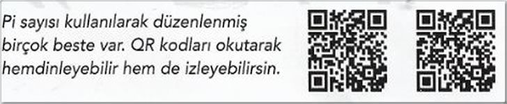 Pi sayısı nedir? Pi sayısı neden önemli? Pi sayısı nasıl bulunur? | QR kodu ile Pi sayısından yapılmış müzikleri dinleyebilir ve izleyebilirsiniz.