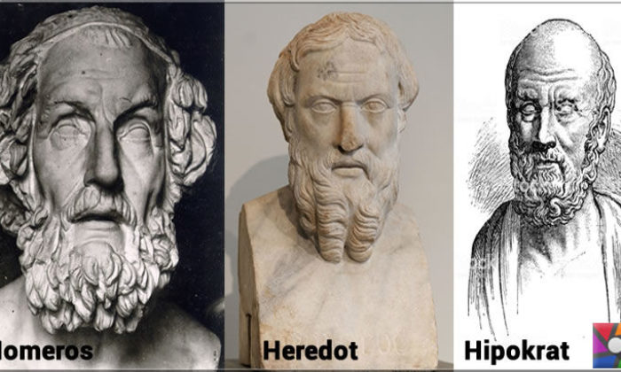Anadolu tarihinin 3 önemli yazarı: Homeros, Heredot, Hipokrat